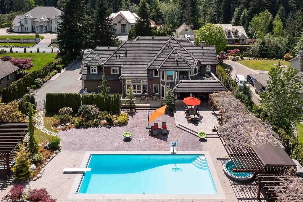The Whistler Inspired Extravagance Home in Anmore is an architectural masterpiece now available for sale. This home located at 105 Strong Rd, Anmore, BC V3H 5E9, Canada