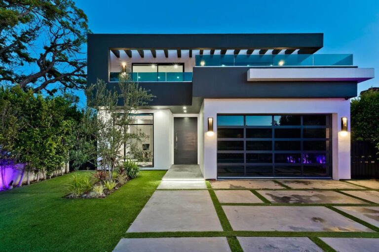 $4.295M Sophisticated Resort-like Home in Los Angeles w Chic Aesthetic