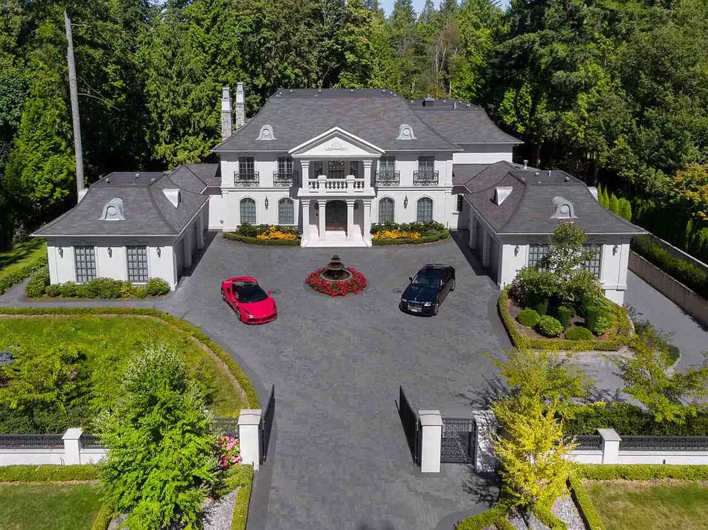 The Splendor French Style Estate in Surrey is one of the best homes on South Surrey's best street now available for sale. This home located at 13839 27th Ave, Surrey, BC V4P 1T2, Canada