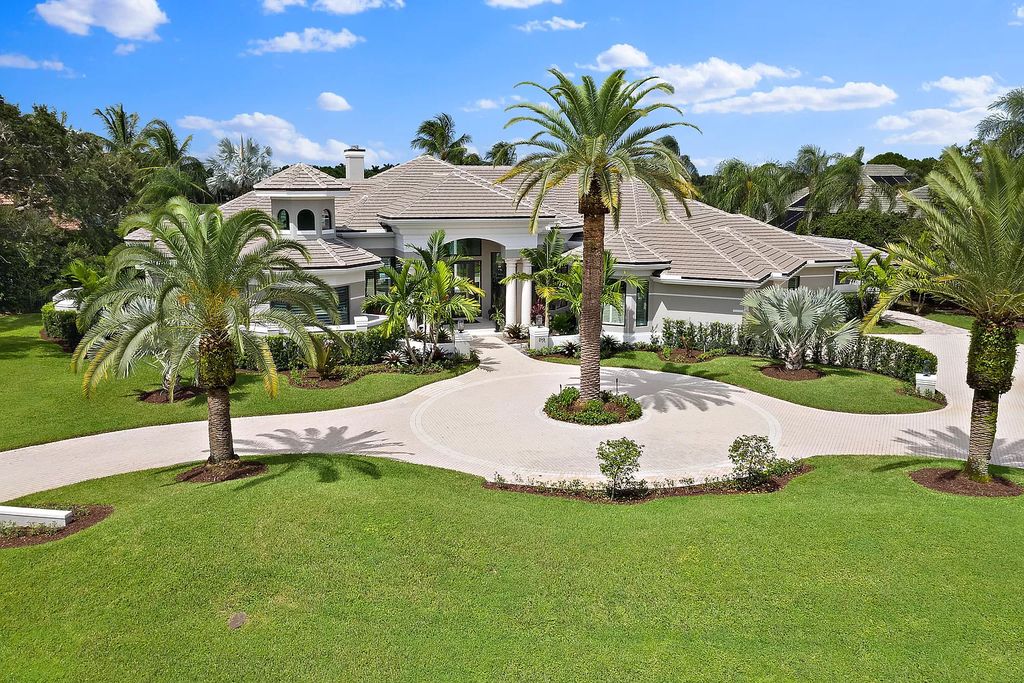The Home in Jupiter is a Spectacular estate in Loxahatchee Club on rare over acre lot 1 of 4 double lots in this community now available for sale. This home located at 208 Locha Dr, Jupiter, Florida