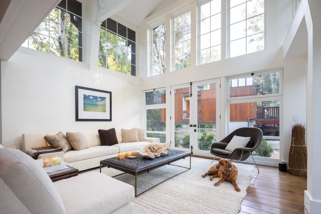 The Home in Santa Monica is a Rustic Canyon gem has been sensitively restored to its former glory with pine eaves now available for sale. This home located at 681 Brooktree Rd, Santa Monica, California