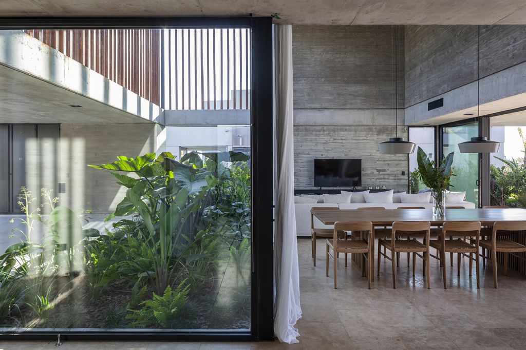 House FG, An Impressive two-level Home in Argentina by DIPA Arquitectos