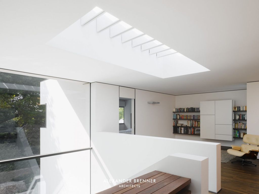 House Heidehof, an Elegant white artwork by Alexander Brenner Architects