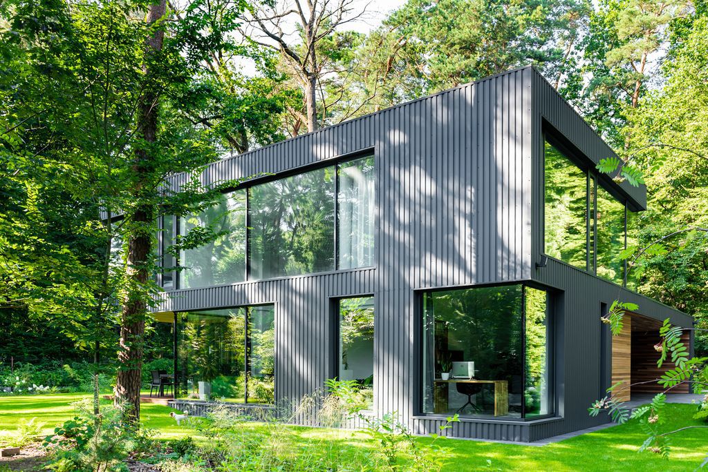 Impressive-House-Blended-Into-The-Forest-in-Poland-by-Z3Z-ARCHITEKCI-8