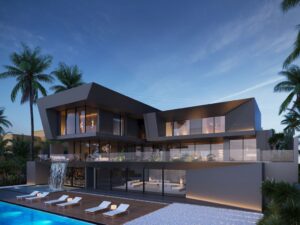 Masterfully Conceptual Villa in Abu Dhabi Royal Marina by LS Project