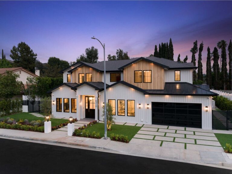 Meticulously Crafted Modern Farmhouse in Los Angeles for Sale at $6,499,900
