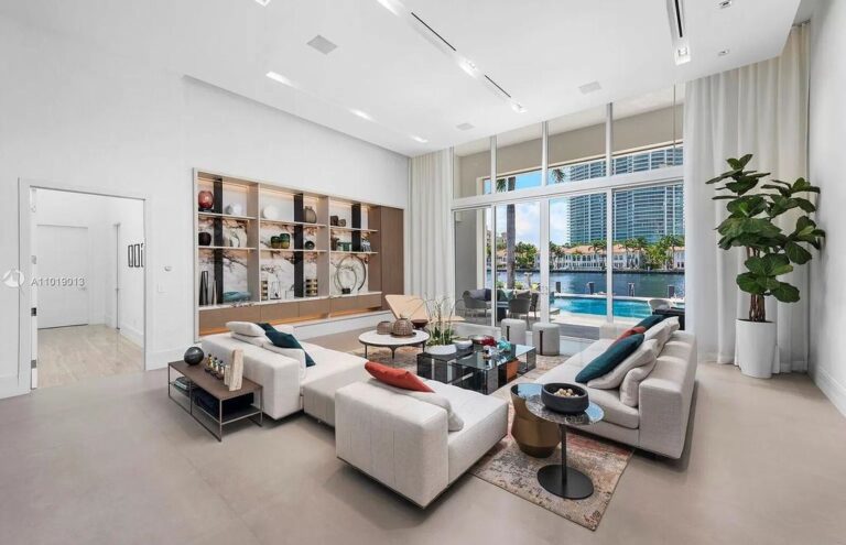 One Story Newly Renovated Home in Golden Beach redefines Luxury Living asking for $14,500,00