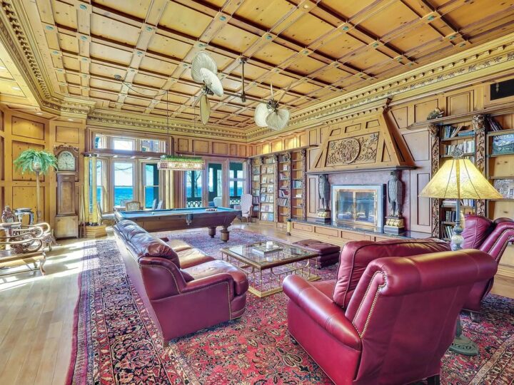 Recognizable Home in Michigan with Panoramic Views of Mullett Lake