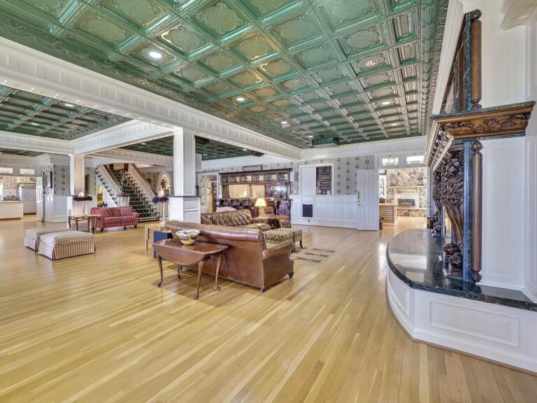 Recognizable Home in Michigan with Panoramic Views of Mullett Lake