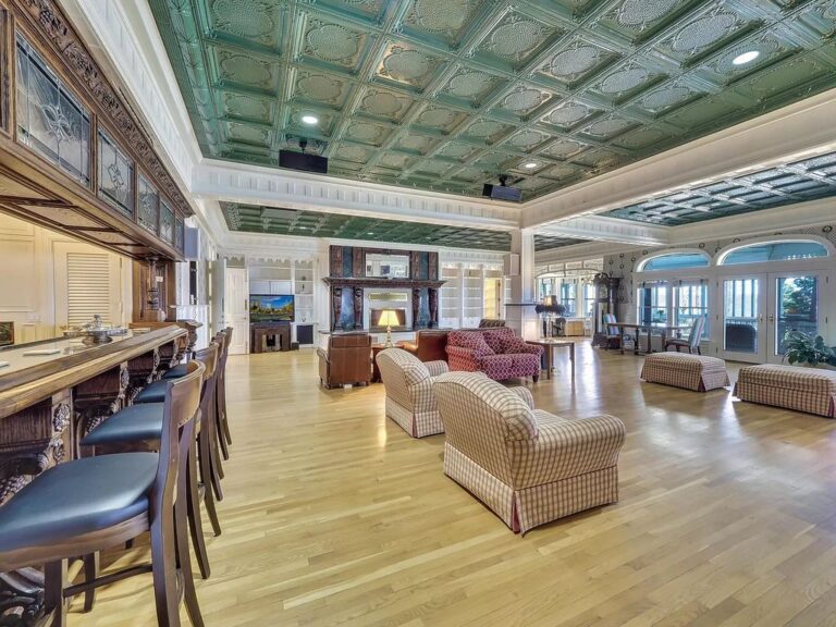 Recognizable Home in Michigan with Panoramic Views of Mullett Lake