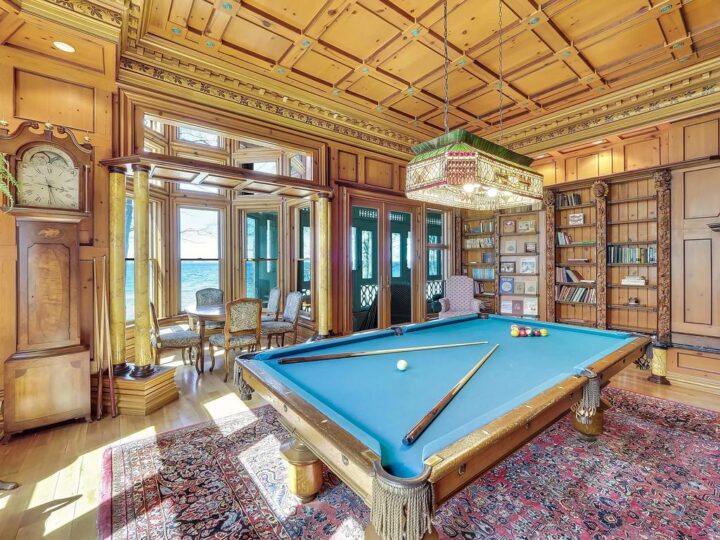 Recognizable Home in Michigan with Panoramic Views of Mullett Lake