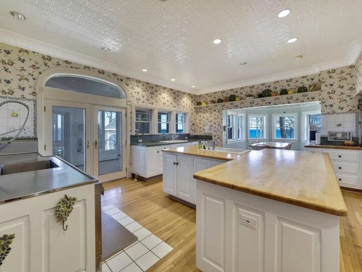 Recognizable Home in Michigan with Panoramic Views of Mullett Lake
