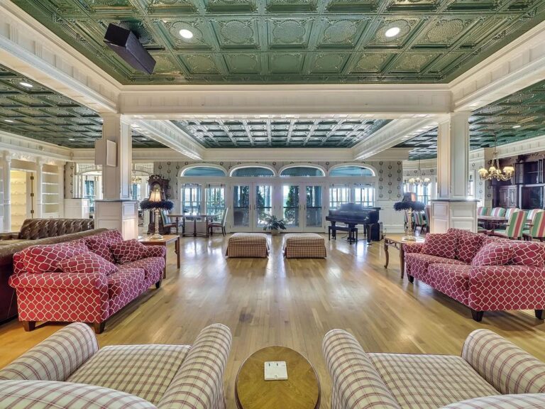 Recognizable Home in Michigan with Panoramic Views of Mullett Lake