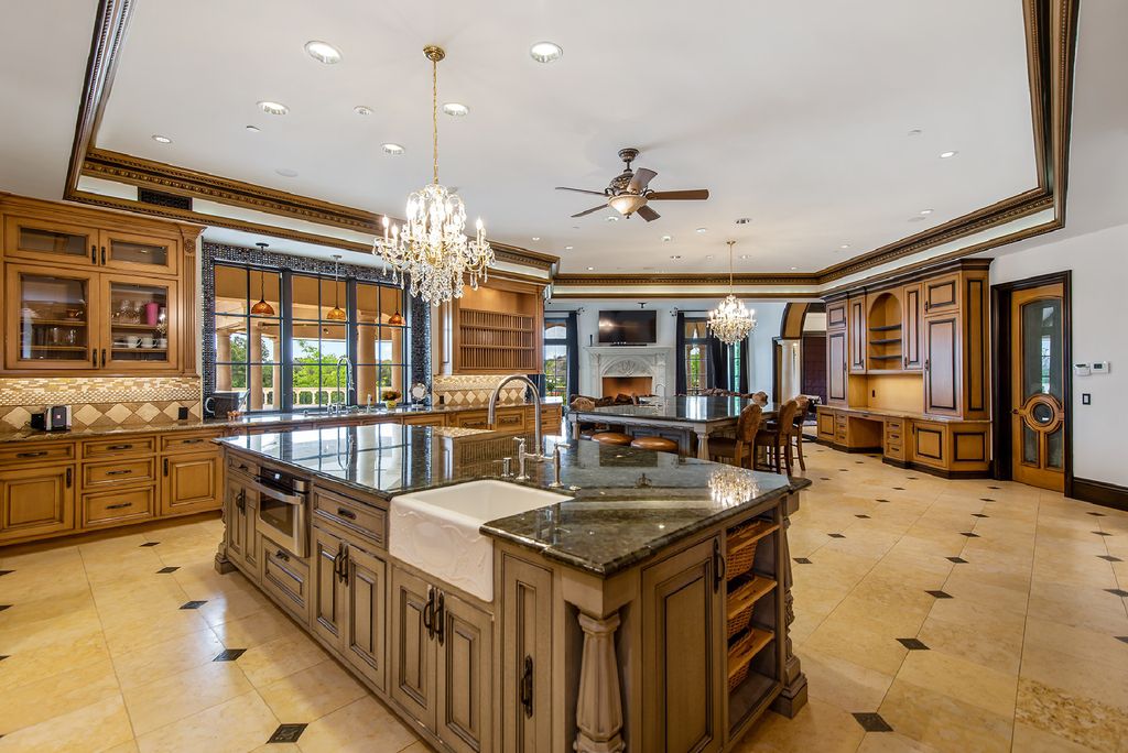 The French Normandy Mansion in Hidden Hills is a grand estate spans approximately 21,000 square feet of spectacular living space now available for sale. This home located at 25220 Walker Rd, Hidden Hills, California