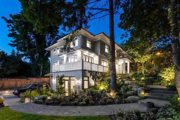 Tastefully Designed House in Vancouver Brings Green Nature Living on Market for C$13,880,000