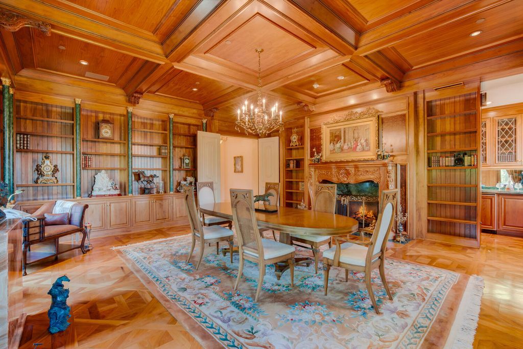 The Villa in Westlake Village is luxurious, private and opulent estate perfected in every detail with lavish French garden now available for sale. This home located at 900 W Stafford Rd, Westlake Village, California