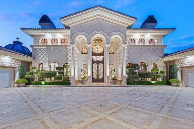 This $16M Impressive Las Vegas Mansion with Highest Level of Quality