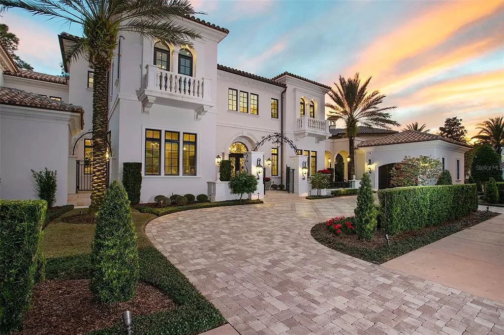 The Orlando Villa is an Italianate masterpiece located in the Four Seasons Private Residences at Walt Disney World Resort now available for sale. This home located at 10224 Summer Meadow Way, Orlando, Florida