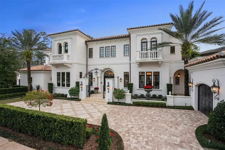 This $16,385,000 Orlando Villa comes with Exceptional Luxury and Thoughtful Design