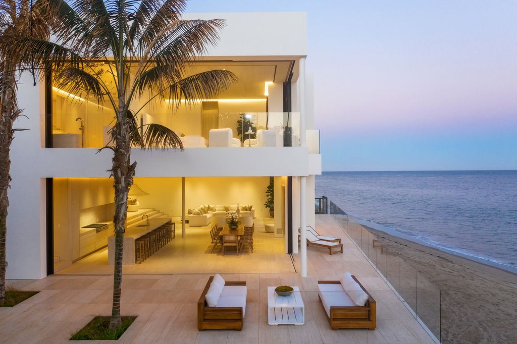 The Malibu Home is a spacious and luxurious architectural residence commands one-of-a-kind coastline, ocean views now available for sale. This home located at 27234 Pacific Coast Hwy, Malibu, California