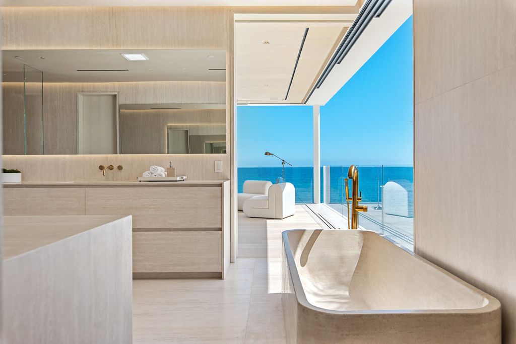 The Malibu Home is a spacious and luxurious architectural residence commands one-of-a-kind coastline, ocean views now available for sale. This home located at 27234 Pacific Coast Hwy, Malibu, California