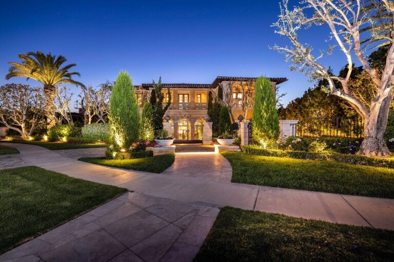 This $59,800,000 Newport Coast Villa offers Timeless Elegance and Finest Coastal Living