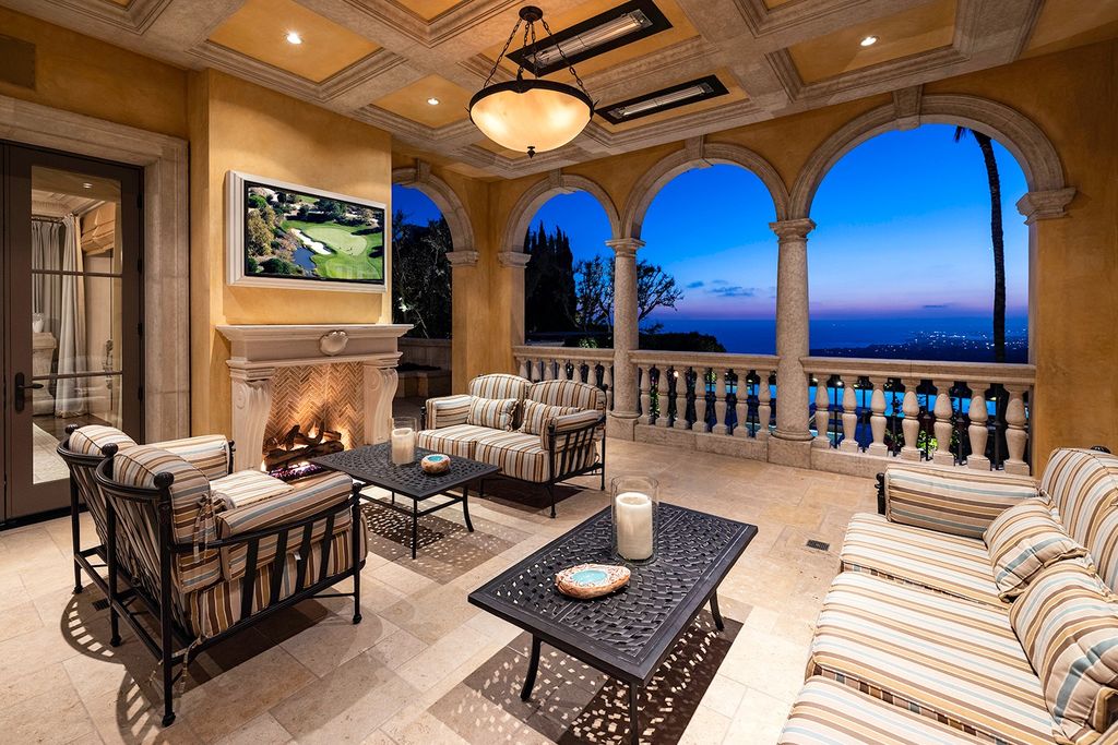 The Newport Coast Villa nestled on one of the largest custom parcels showcasing the most view frontages in the community now available for sale. This home located at 31 High Water, Newport Coast, California