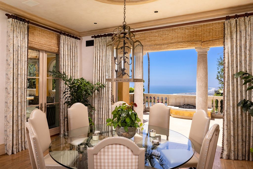 The Newport Coast Villa nestled on one of the largest custom parcels showcasing the most view frontages in the community now available for sale. This home located at 31 High Water, Newport Coast, California