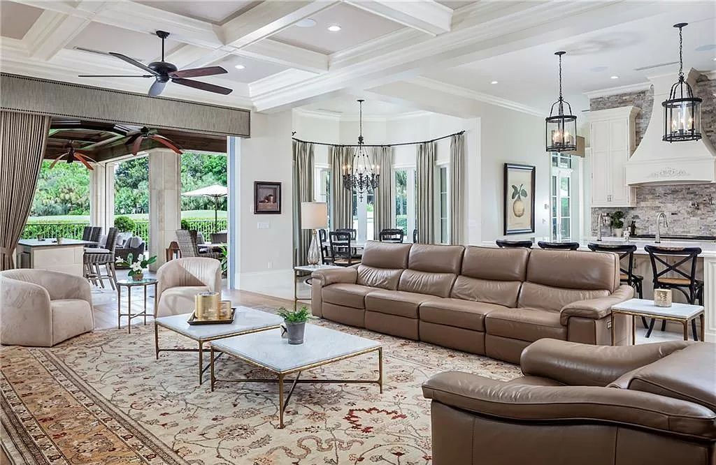 The Home in Naples is a private, double-gated estate area of the Tiburon community offering a luxury lifestyle now available for sale. This home located at 2577 Escada Dr, Naples, Florida