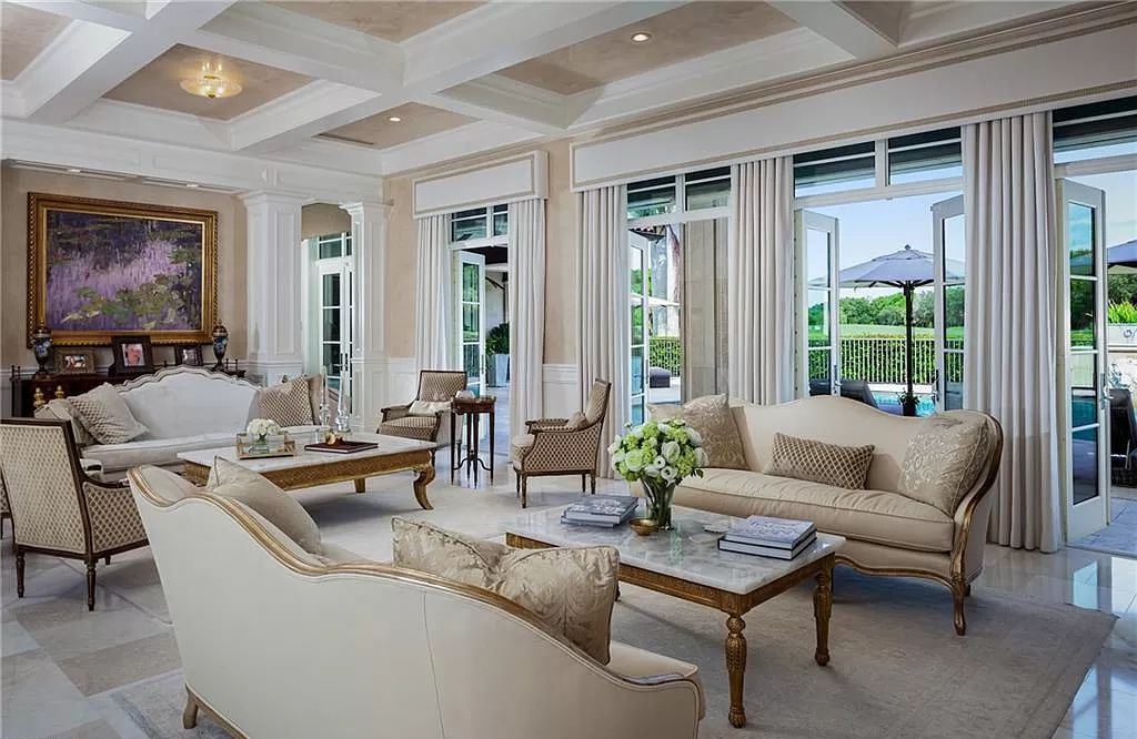 The Home in Naples is a private, double-gated estate area of the Tiburon community offering a luxury lifestyle now available for sale. This home located at 2577 Escada Dr, Naples, Florida