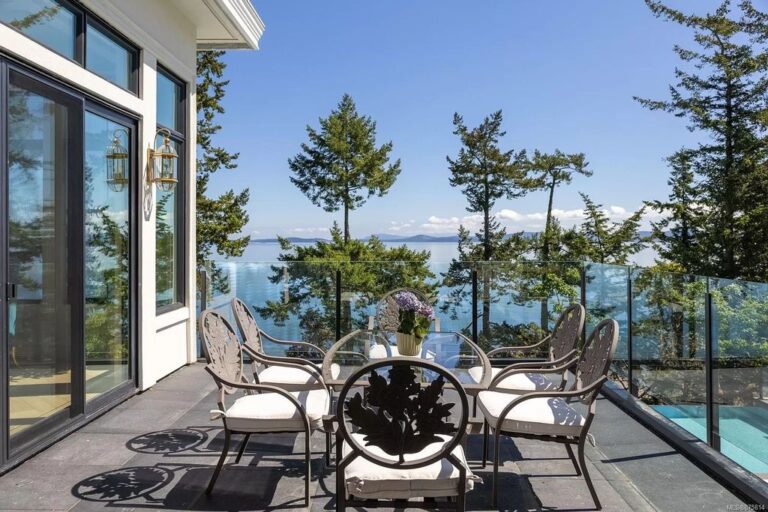 This Waterfront Estate in Saanich Offers Beautiful Beyond Compare