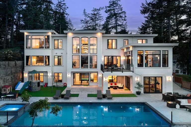 This Waterfront Estate in Saanich Offers Beautiful Beyond Compare