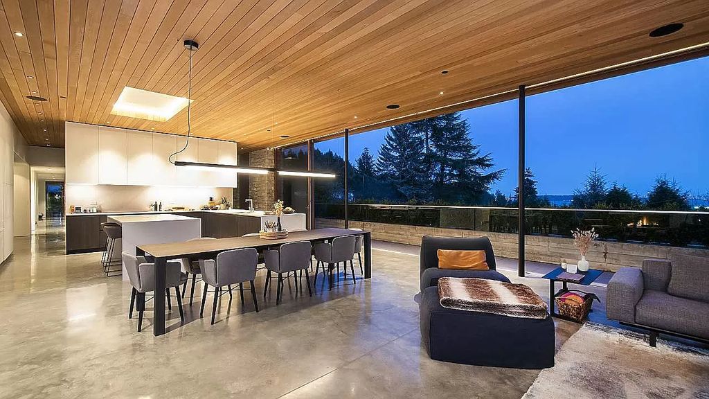 The Zen Architecture House in West Vancouver offers amazing OCEAN and CITY views now available for sale. This home located at 4109 Burkehill Rd, West Vancouver, BC V7V 3L9, Canada