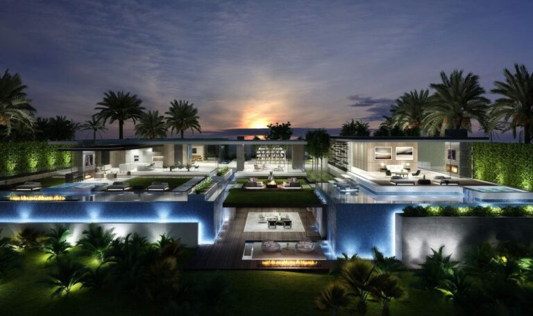 Trophy View Beverly Hills Mansion Concept by Vantage Design Group