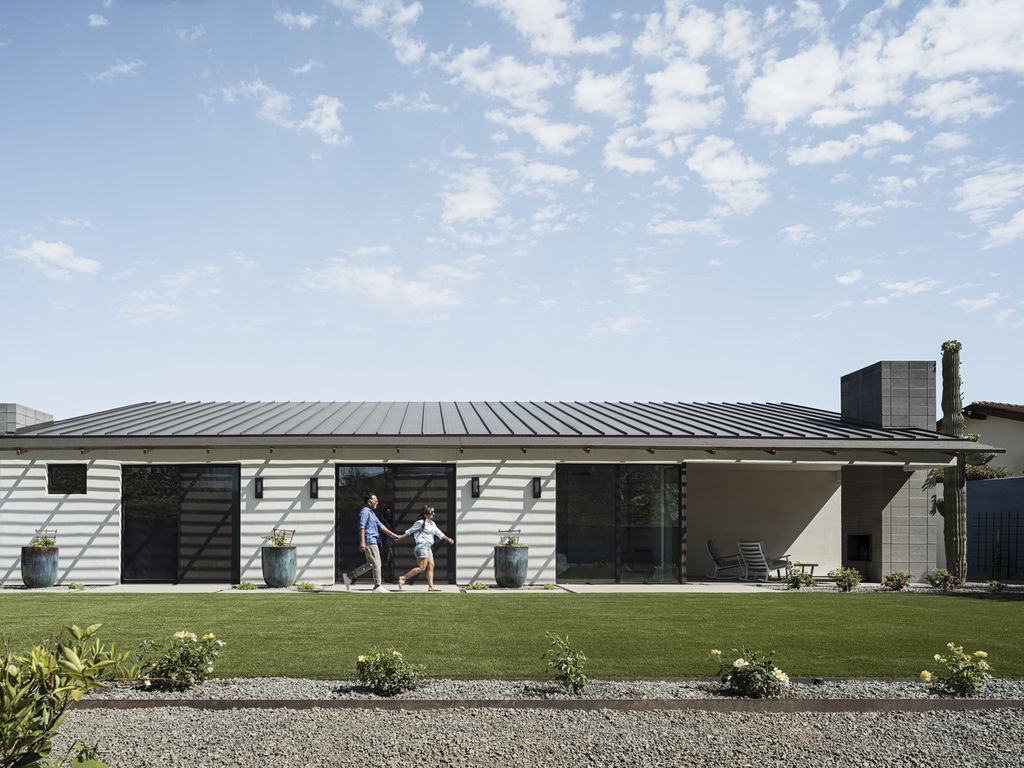 Unique Big Top House Embraces Mountain Views by The Ranch Mine