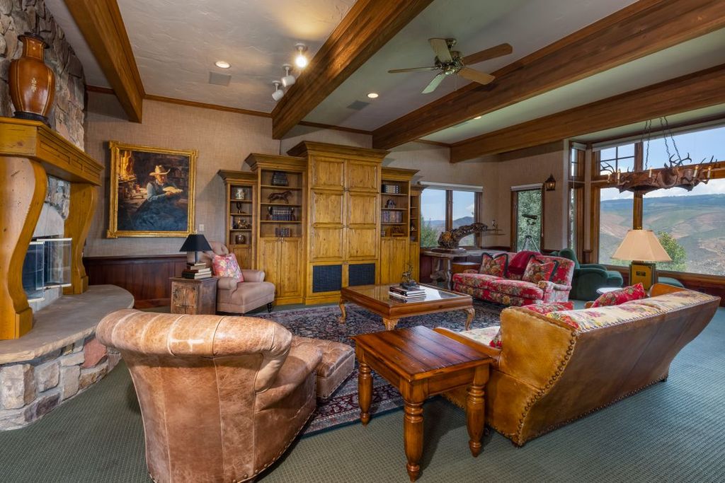 Iconic Colorado home with magnificent 360 degree views of mountains listed for $6,950,000