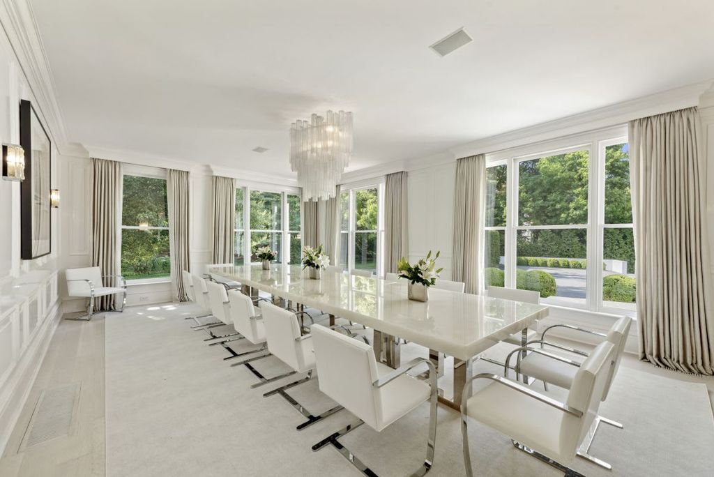 Packed with White Vibes an Original Victorian Blended with Modern Glass and Steel Mansion in Greenwich, Connecticut Hits Market for $12,950,000