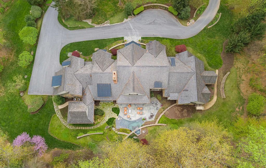 Regardless of Time or Space, This Extraordinarily Impressive Stone Manor in Maryland Priced at $3,960,000 Offers the Source of Enjoyment