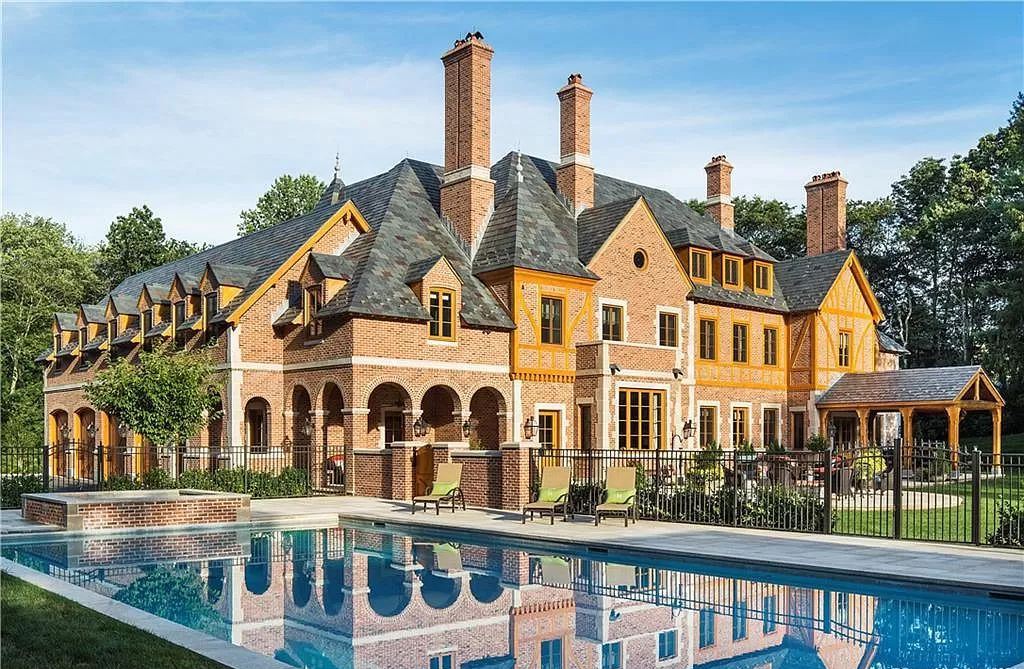 Brick and Oak Timbered, Connecticut Unsurpassed Masterwork Hits Market for $10,600,000