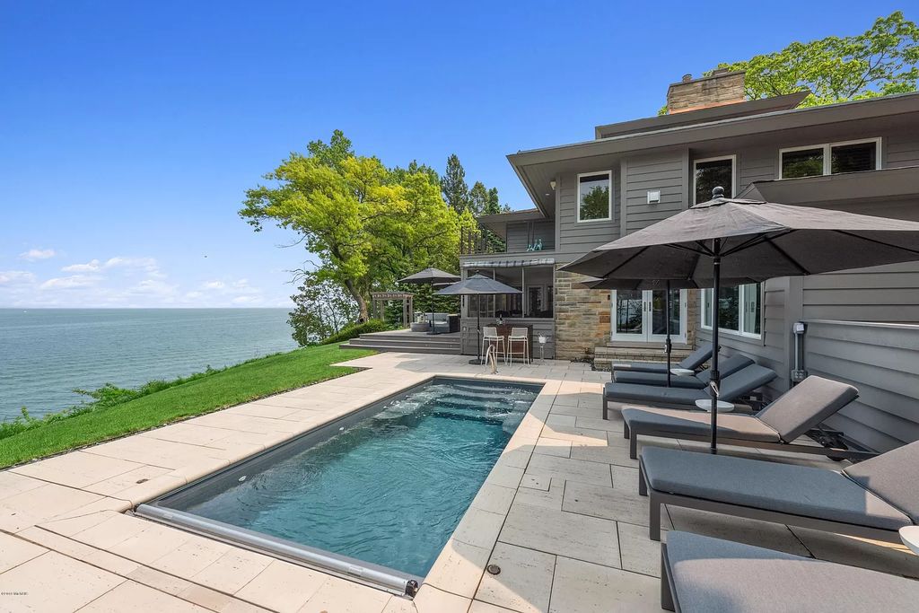 Astonishing Lake-view Asset in New Buffalo, Michigan Lists for $2,975,000