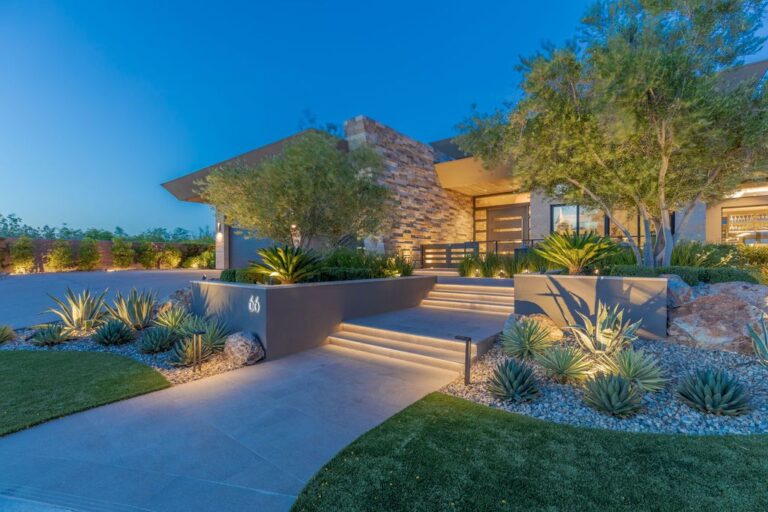 Astounding Las Vegas estate crafted with exotic imported materials sells for $8,300,000