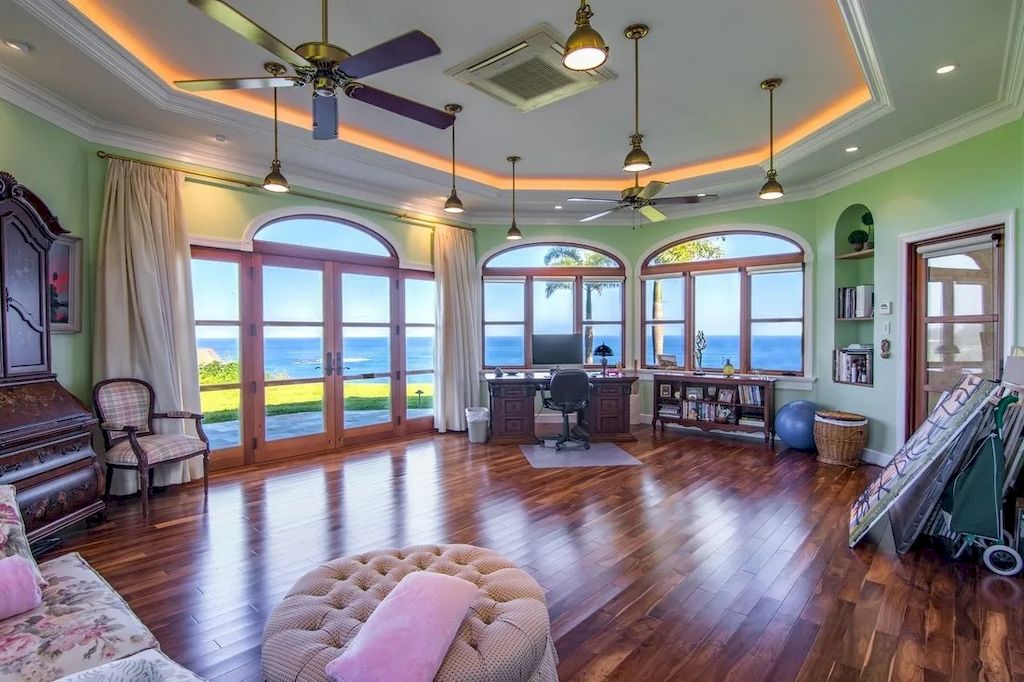 Take Your Breath Away with the Pacific Views from the Magnificent Hawaii Oceanfront Oasis Listed for $3,975,000