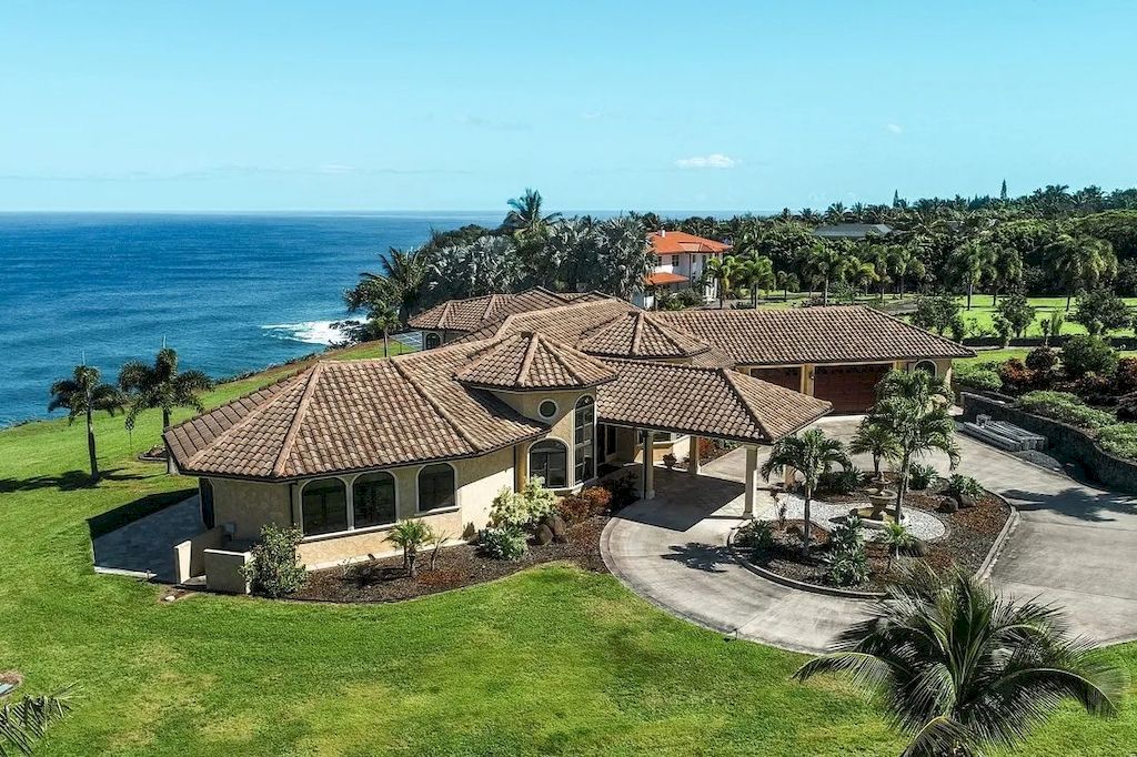 Take Your Breath Away with the Pacific Views from the Magnificent Hawaii Oceanfront Oasis Listed for $3,975,000