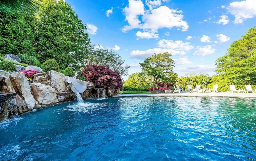 Relish Crystal-clear Saltwater Pool and Enchanting Sunsets in Maryland $4,500,000 Estate