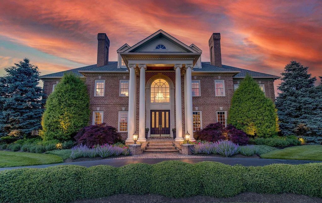 Relish Crystal-clear Saltwater Pool and Enchanting Sunsets in Maryland $4,500,000 Estate