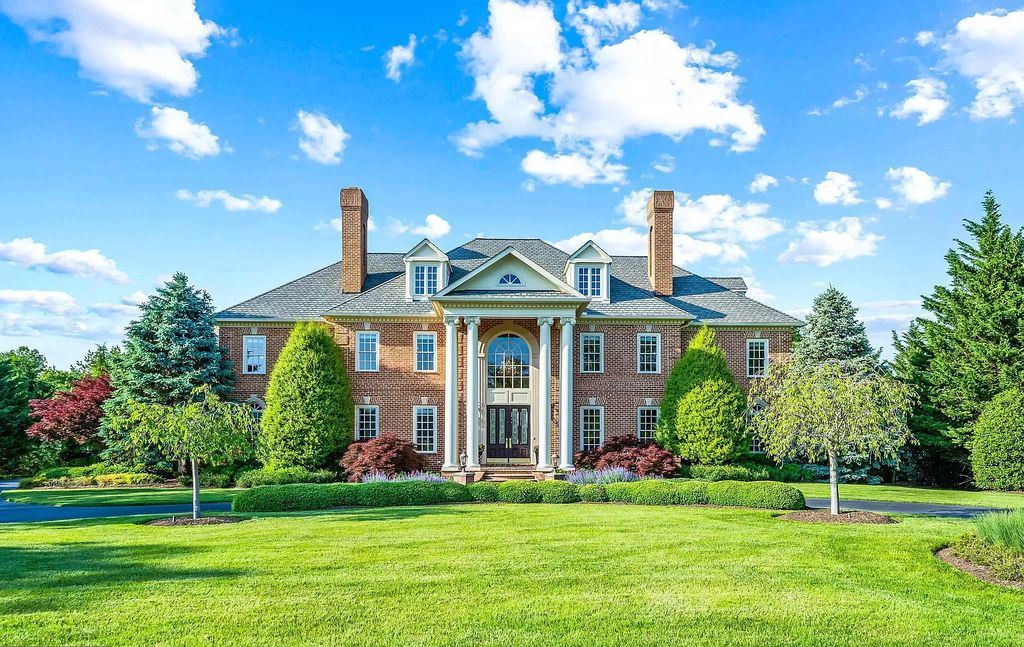 Relish Crystal-clear Saltwater Pool and Enchanting Sunsets in Maryland $4,500,000 Estate