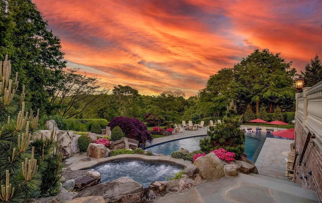 Relish Crystal-clear Saltwater Pool and Enchanting Sunsets in Maryland $4,500,000 Estate