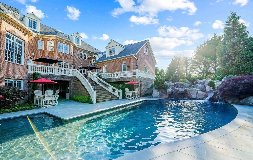 Relish Crystal-clear Saltwater Pool and Enchanting Sunsets in Maryland $4,500,000 Estate