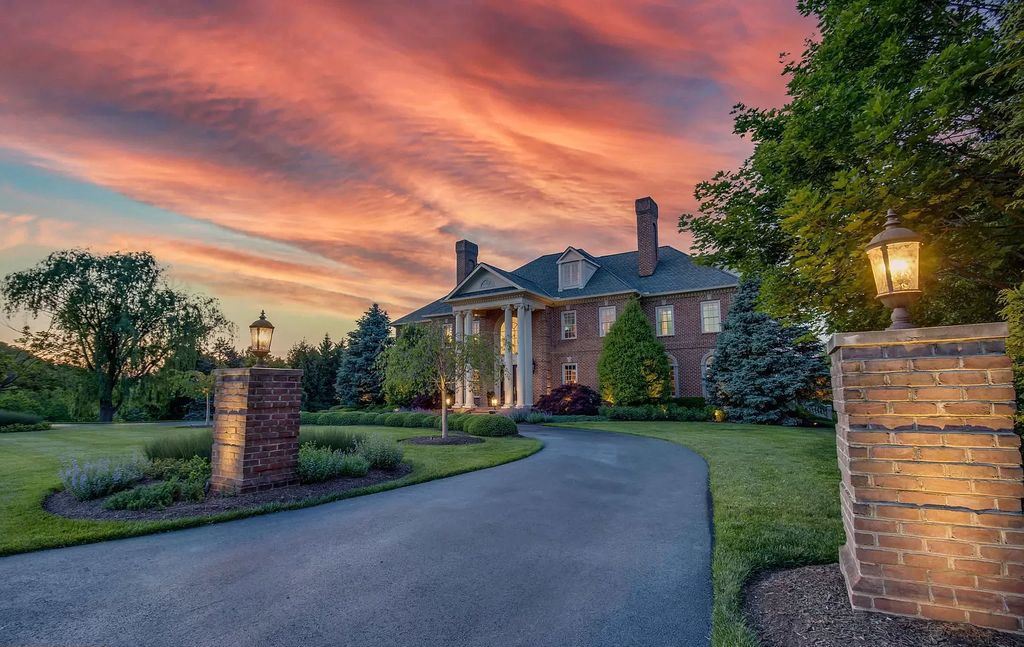 Relish Crystal-clear Saltwater Pool and Enchanting Sunsets in Maryland $4,500,000 Estate