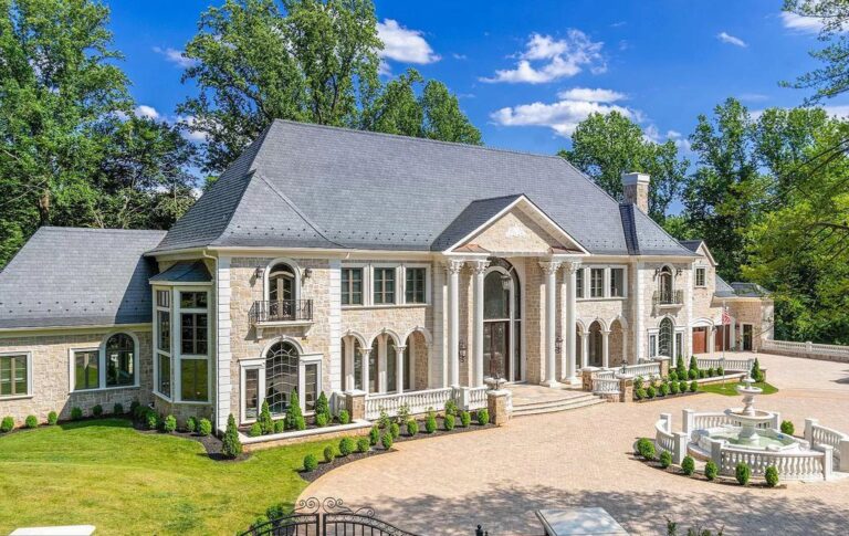 Beau Arts-style Mansion in Maryland Promises Full Package of Uniqueness and Elegance at Asked Price of $14,800,000
